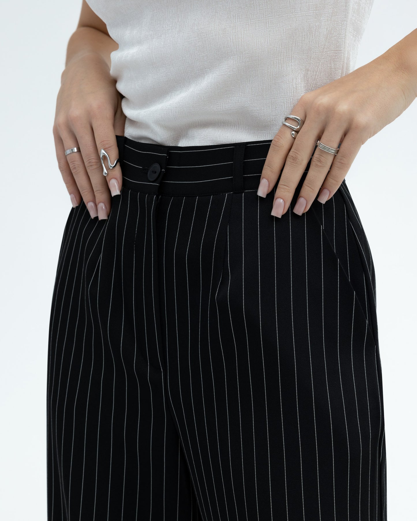 Signature Set No.2 — Black Pinstripe