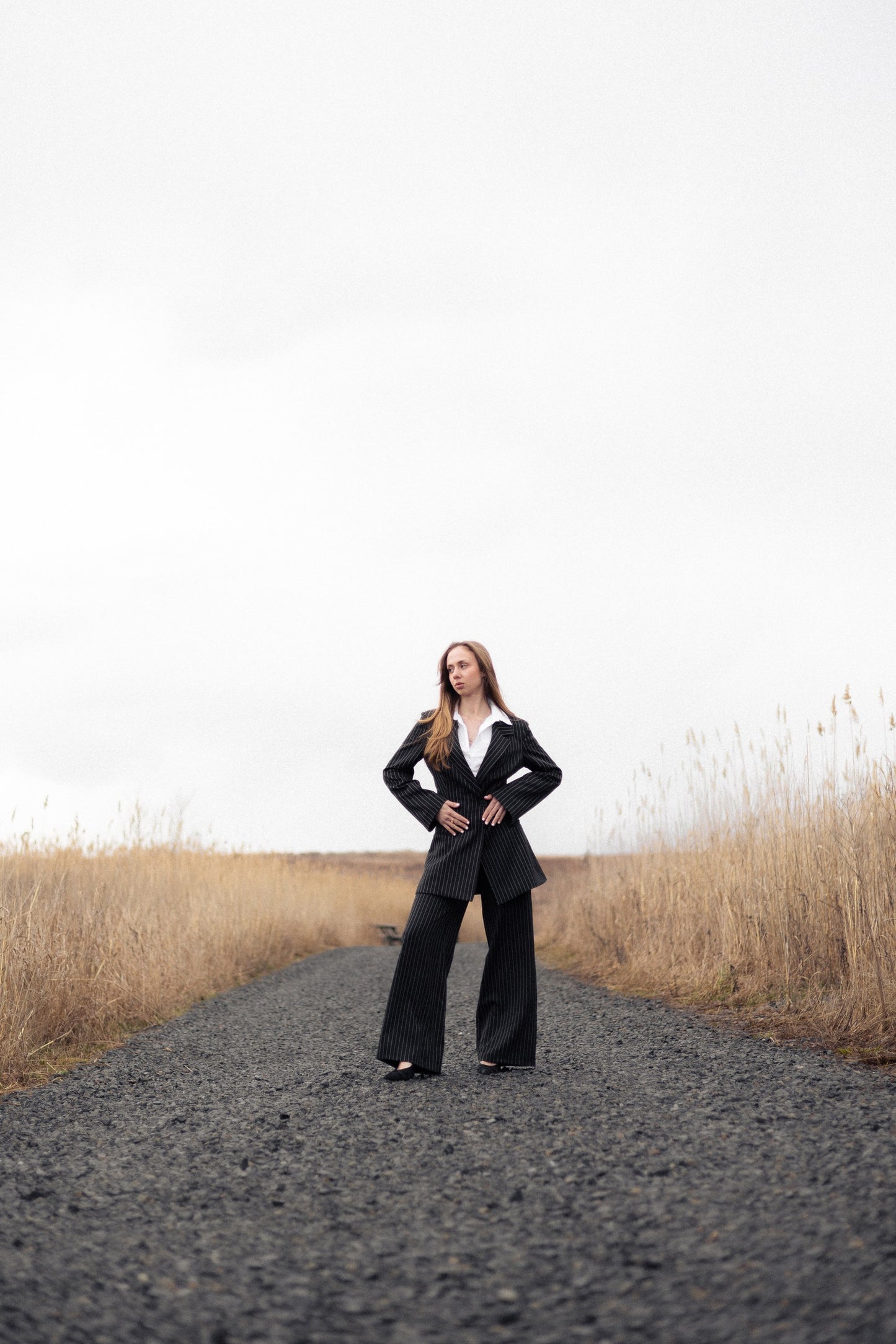 Signature Set No.2 — Black Pinstripe