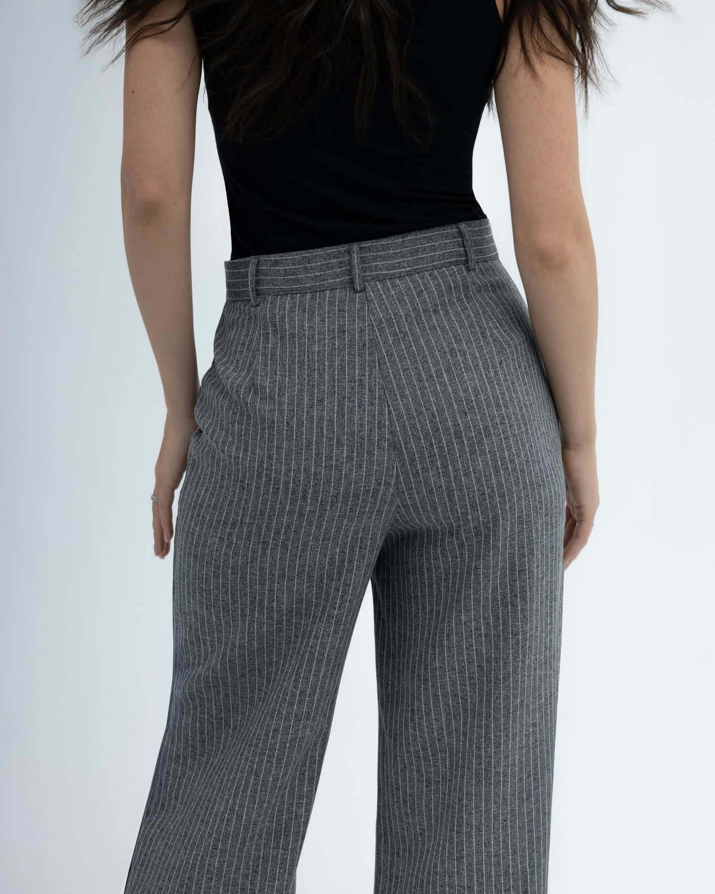 Signature Set No.2 — Grey Pinstripe