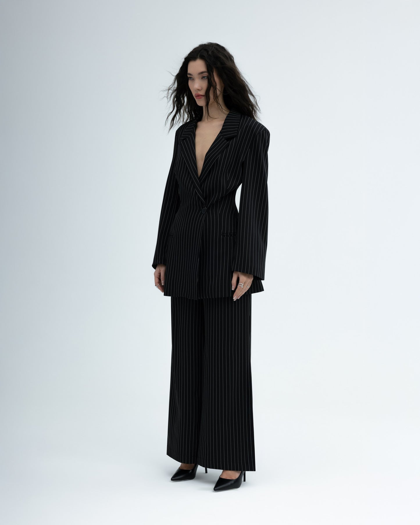 Signature Set No.2 — Black Pinstripe