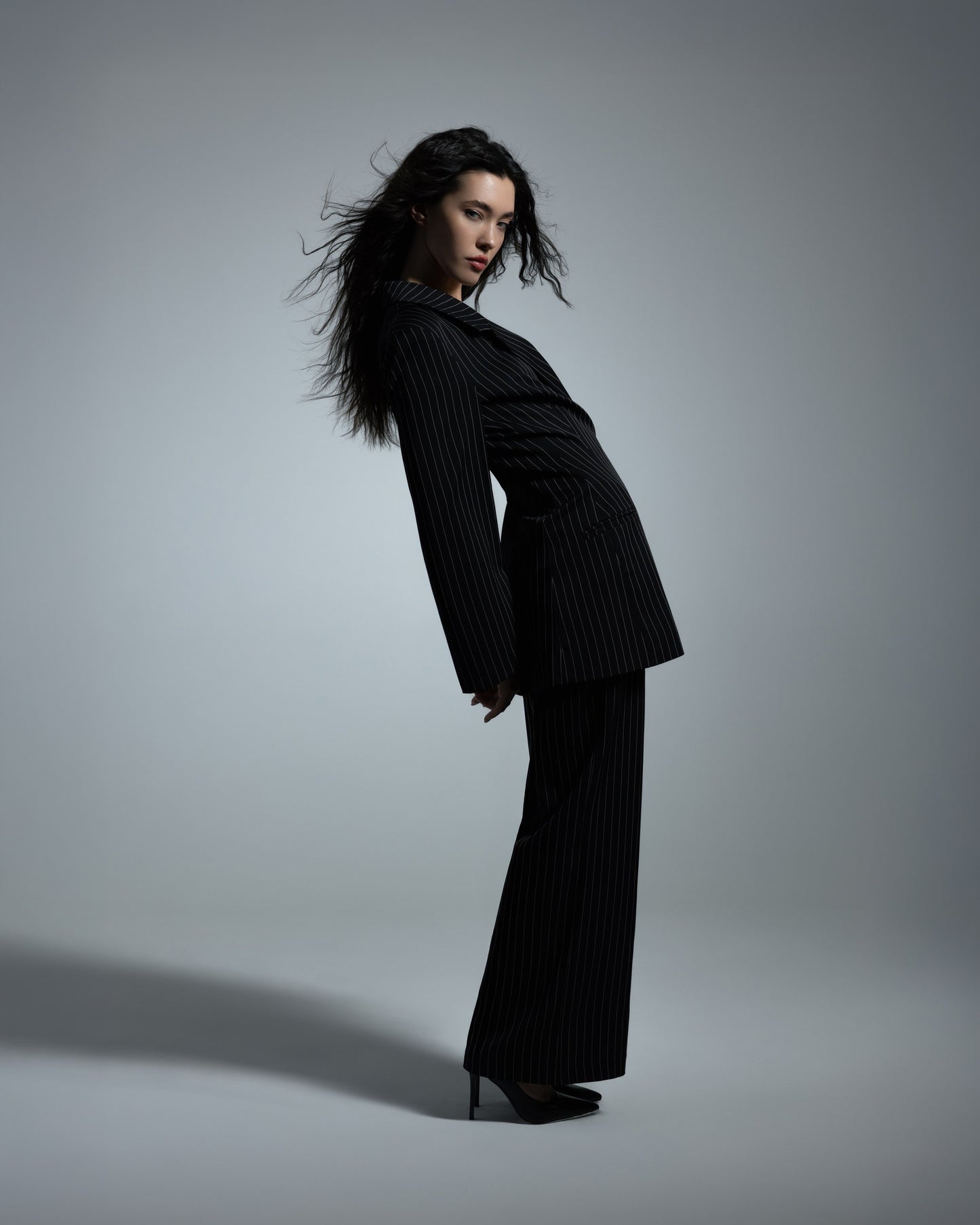 Signature Set No.2 — Black Pinstripe