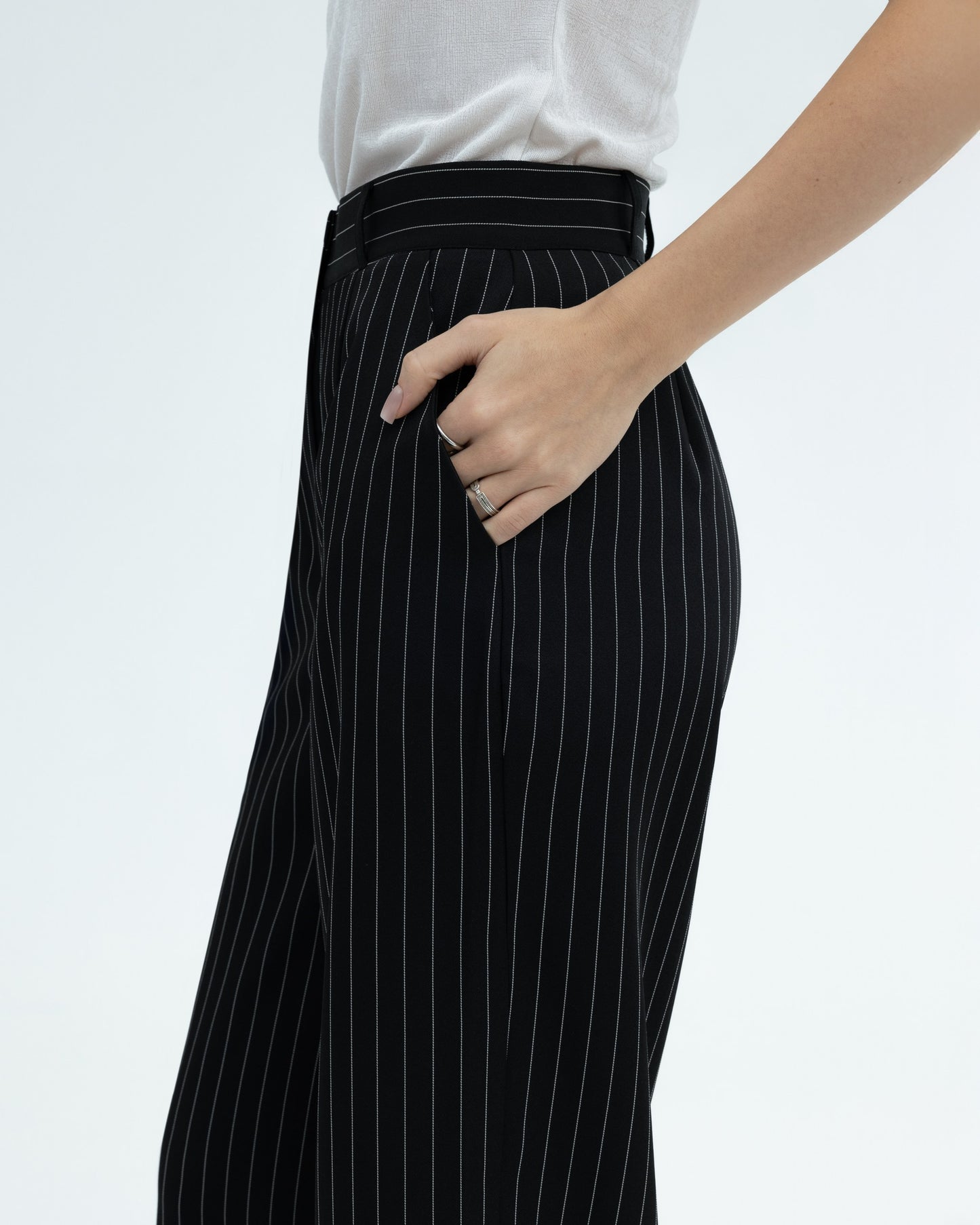 Signature Set No.2 — Black Pinstripe